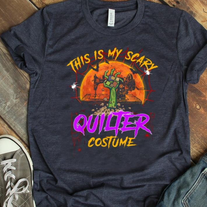 Official This Is My Scary Quilter Costume Halloween shirt