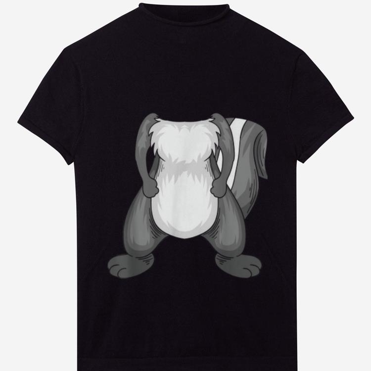 Original Cool Funny No Head Skunk Halloween Costume Easy Gift shirt