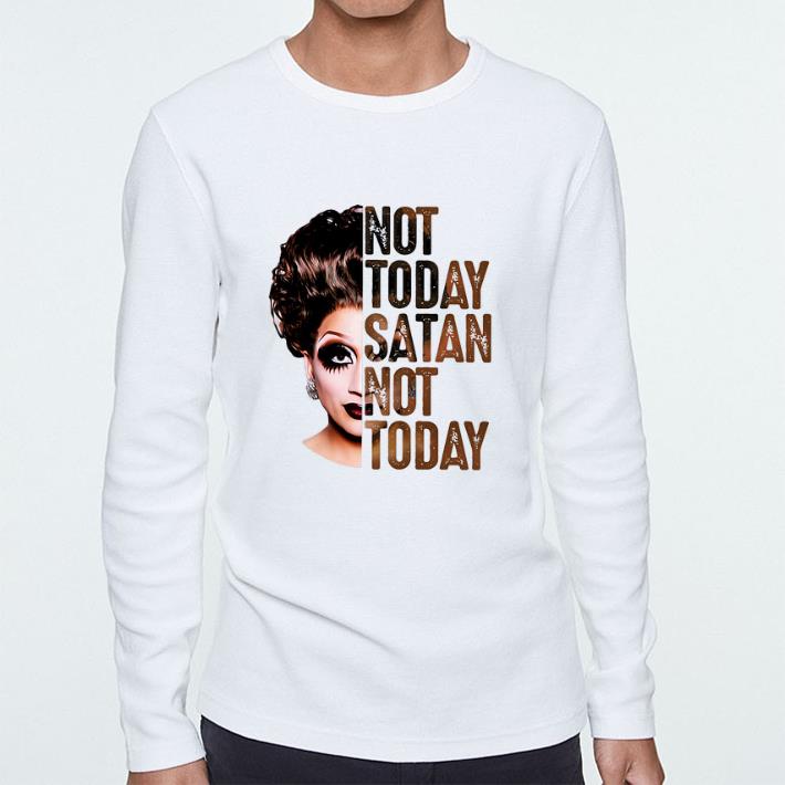 Premium Bianca Del Rio not today satan not today shirt