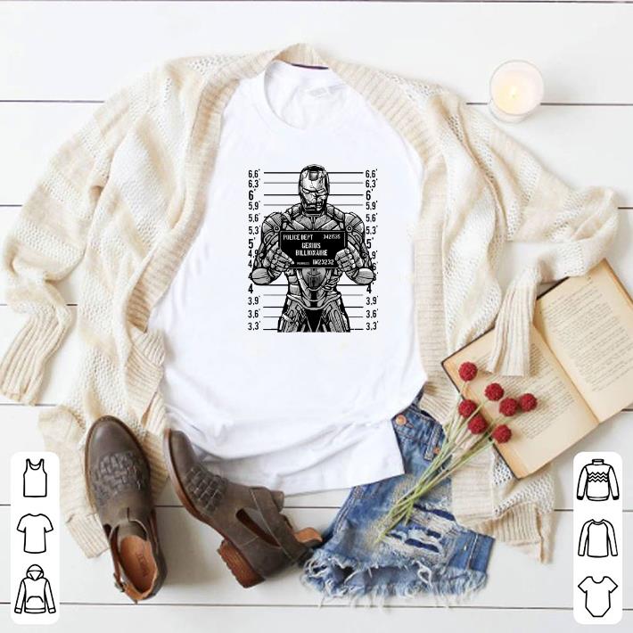 Pretty Iron man police dept genius billionaire shirt