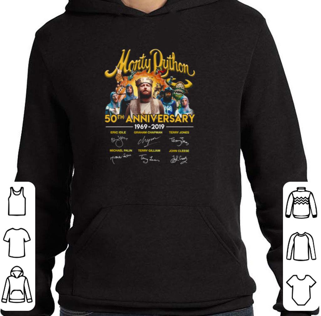 Pretty Monty Python 50th anniversary 1969-2019 signatures shirt