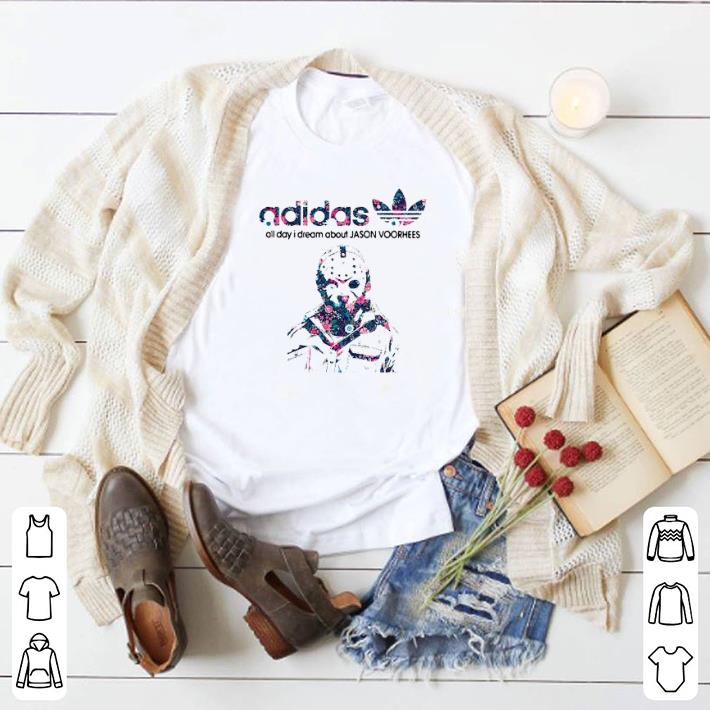 Pretty adidas all day I dream about Jason Voorhees shirt