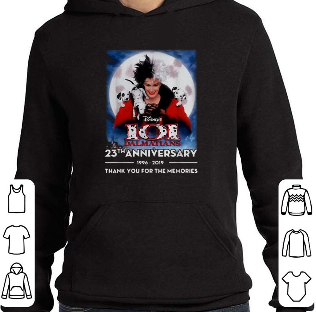 Top Disney One Hundred and One Dalmatians 23th anniversary 1996–2019 shirt