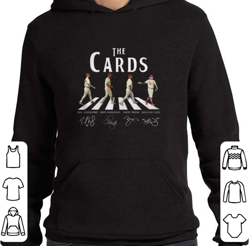 Top The Cards Abbey Road signatures St. Louis Cardinals shirt