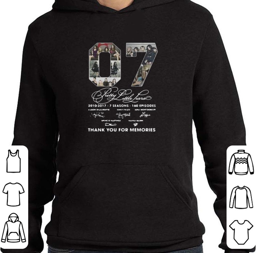 Awesome 07 Pretty Little Liars 2010-2017 7 season Thank You For Memories shirt