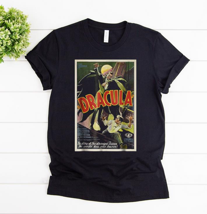 Awesome Dracula Monster Vintage Movie Poster Halloween shirt