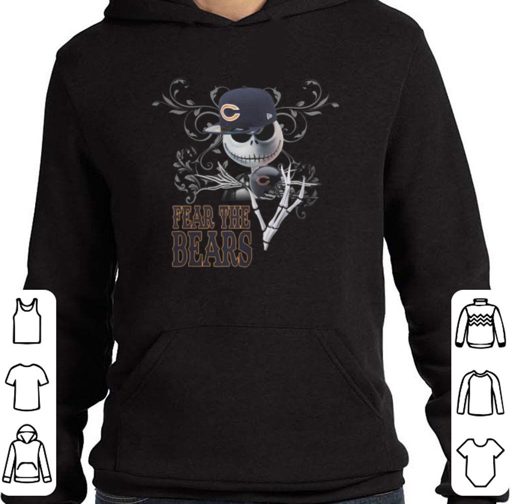 Awesome Jack Skellington fear the Chicago Bears shirt