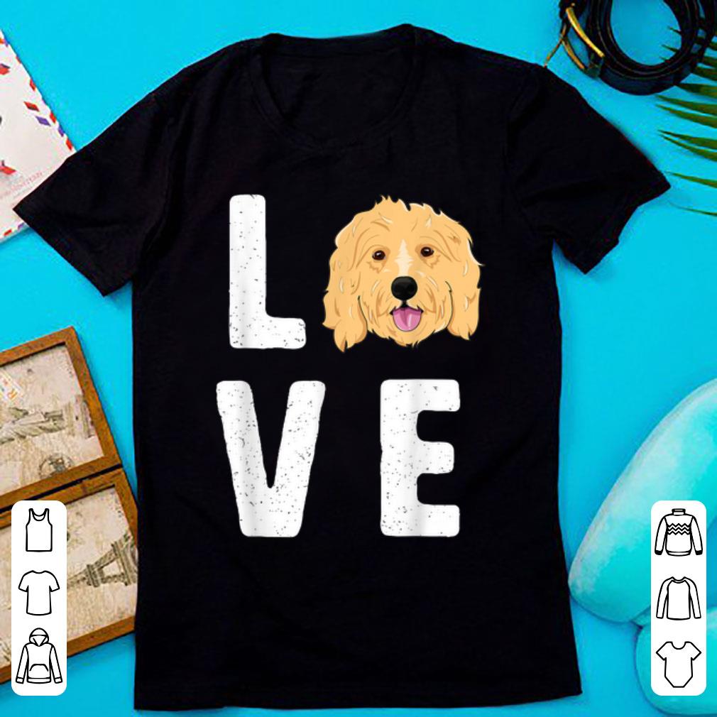 Awesome Love Goldendoodles Women KIds Dog Puppy Doodle shirt