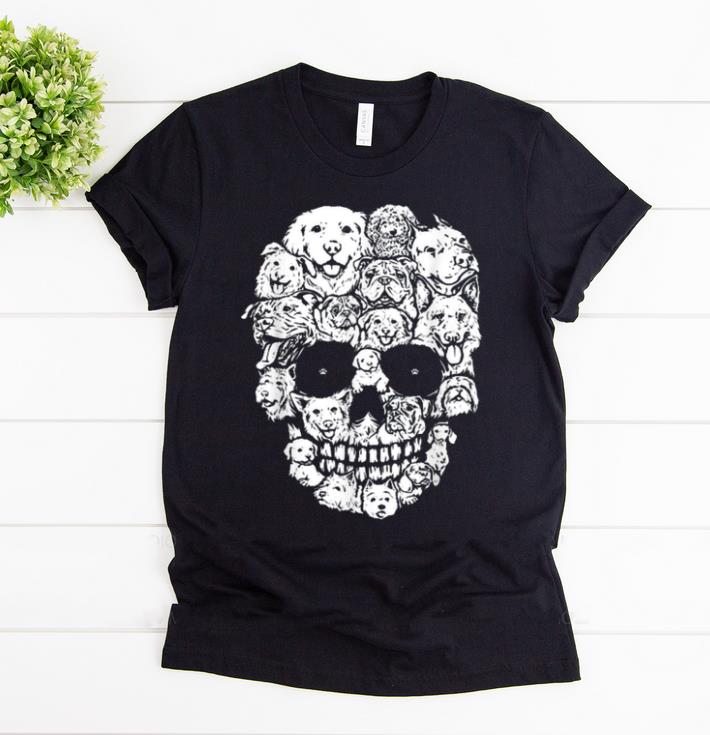 Awesome Skull Dogs Halloween Funny Halloween shirt