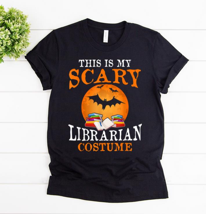 Awesome This Is My Scary Librarian Costume Halloween Party shirt