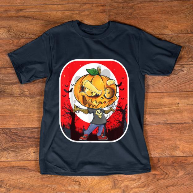Nice Pumpkin Funny Scary Cute Cartoon Halloween shirt