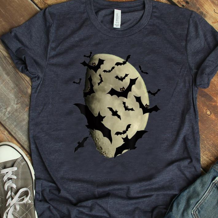 Official Colony of Halloween Bats and Haunting Moon shirt