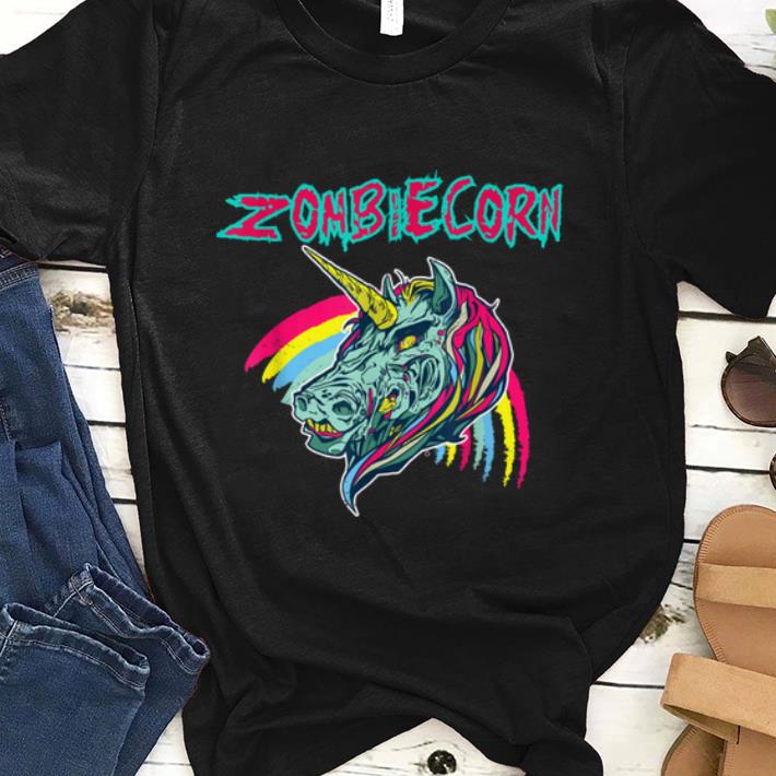 Official Zombiecorn Halloween Unicorn Zombie shirt