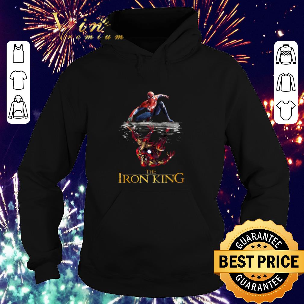 Original Spider Man reflection Iron Man The Iron King shirt
