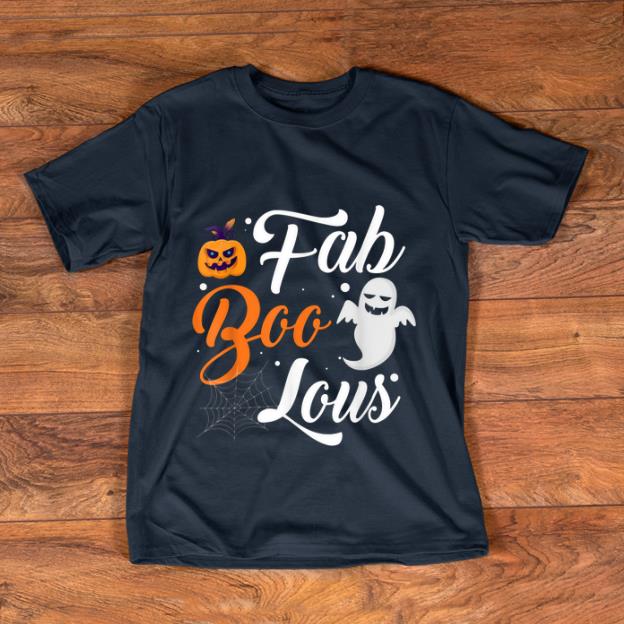 Premium Fab-boo-lous Halloween Costume Funny Ghost Pumpkin Gifts shirt