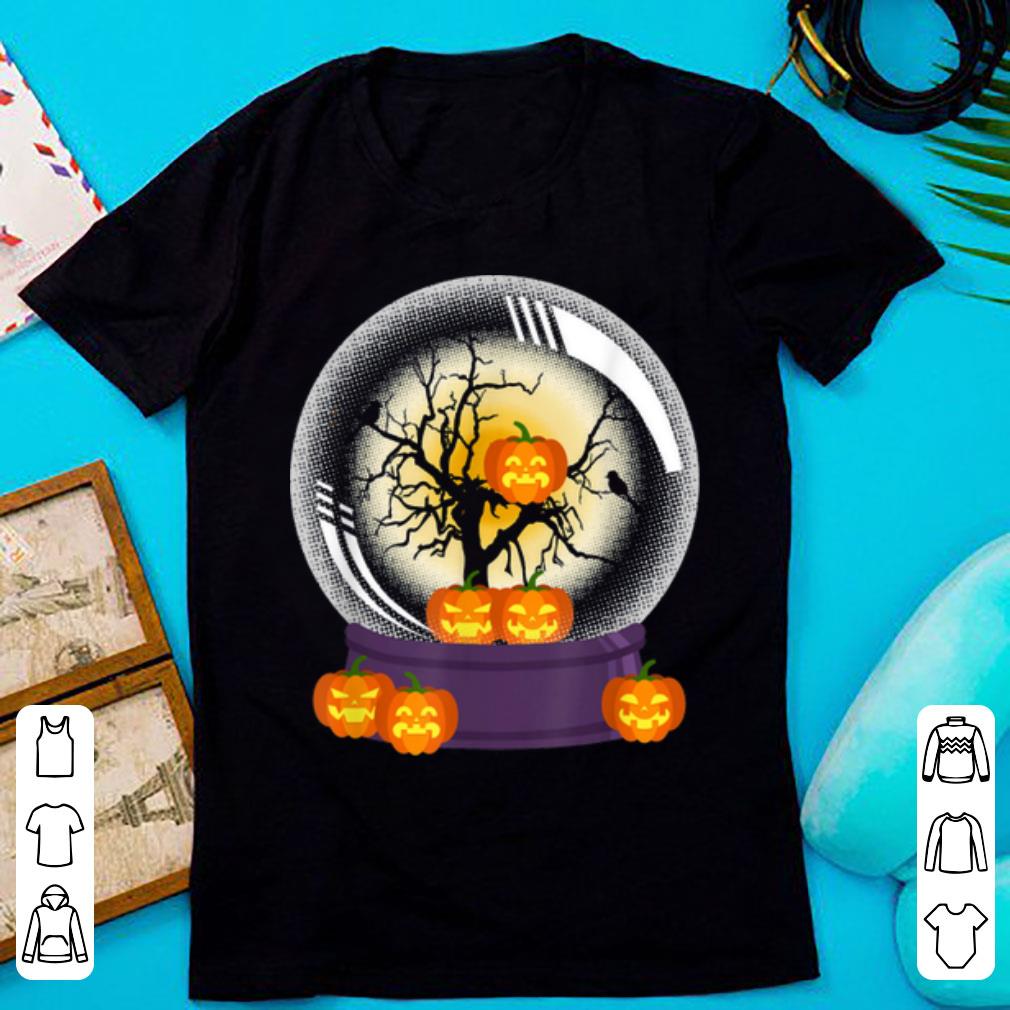 Premium Halloween Snow Globe Jack O Lantern Costume shirt