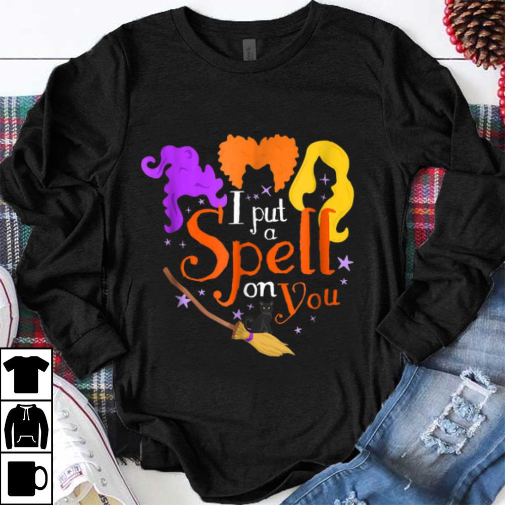 Premium I Put A Spell on You Halloween Witch Movie shirt