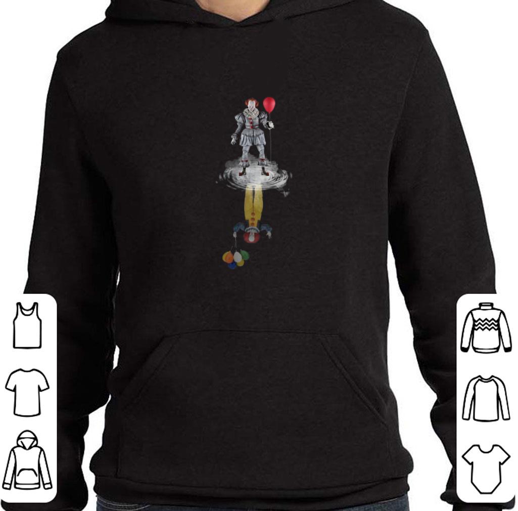 Premium IT Pennywise reflection mirror water Stephen King shirt