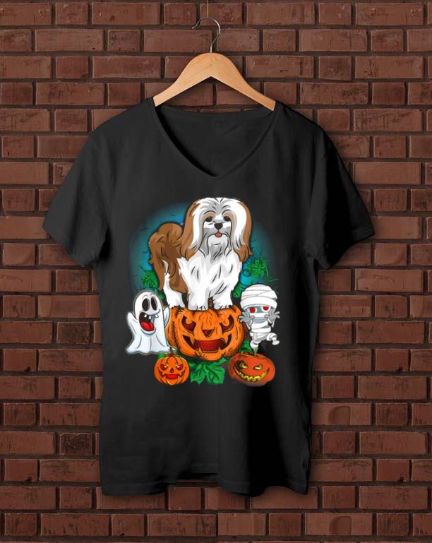 Premium Lhasa Apso Halloween shirt