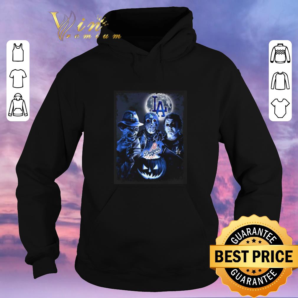 Premium Los Angeles Dodgers Horror film characters shirt sweater