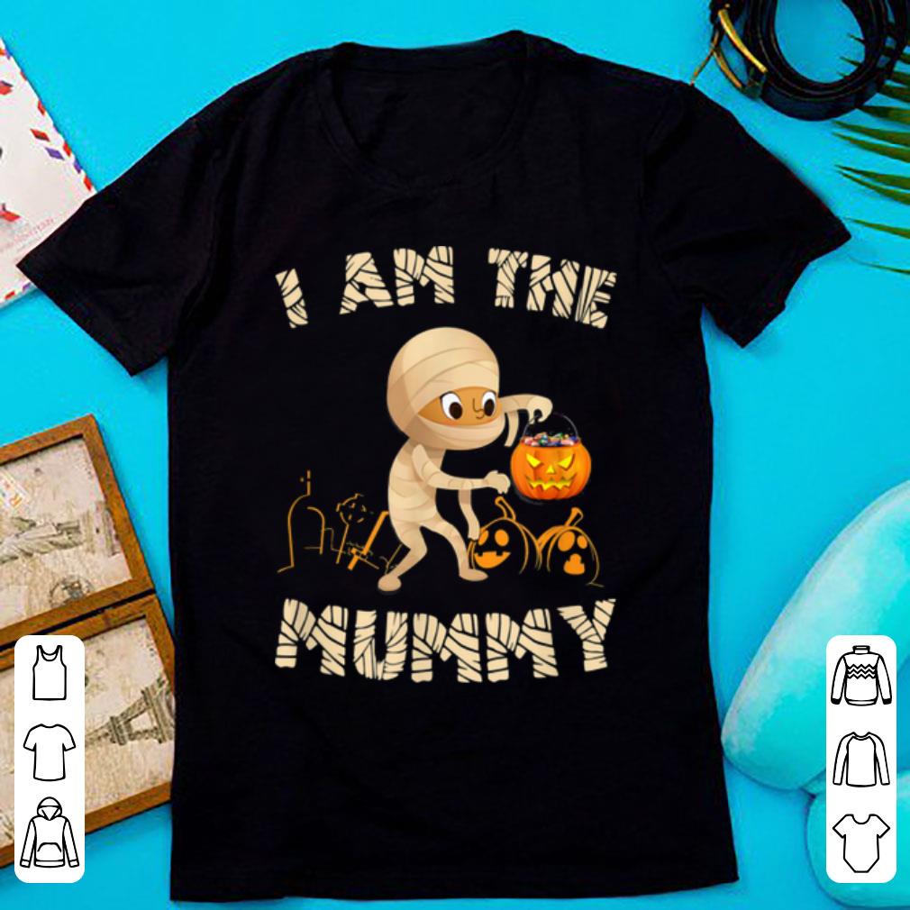 Premium Matching Halloween Costume I Am The Mummy Mom shirt
