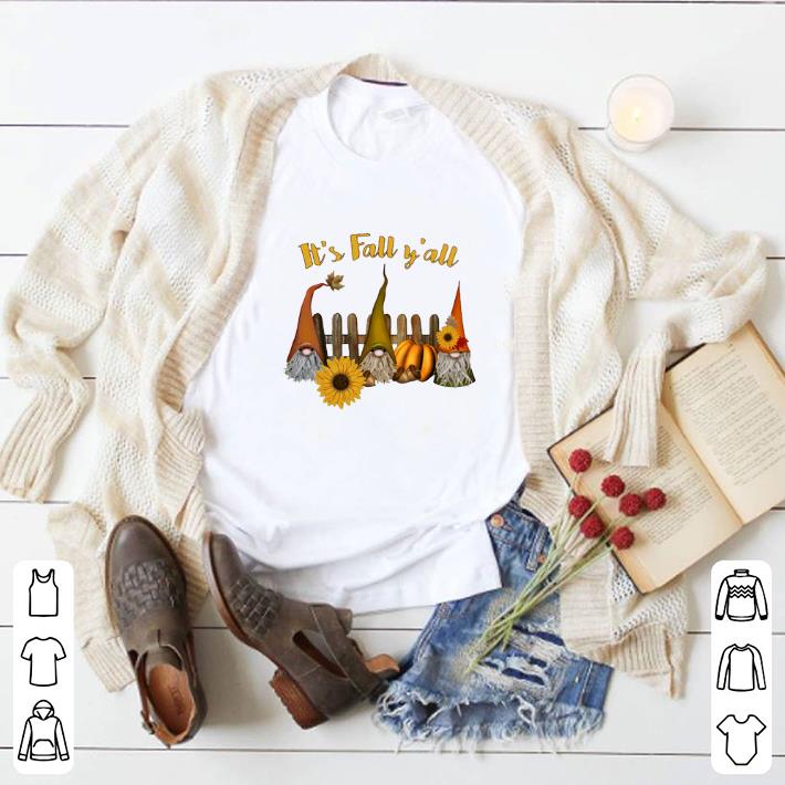Premium Witch sunflower It's fall y'all shirt