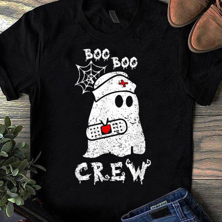 Pretty Boo Boo Crew Nurse Ghost Halloween Costume shirt