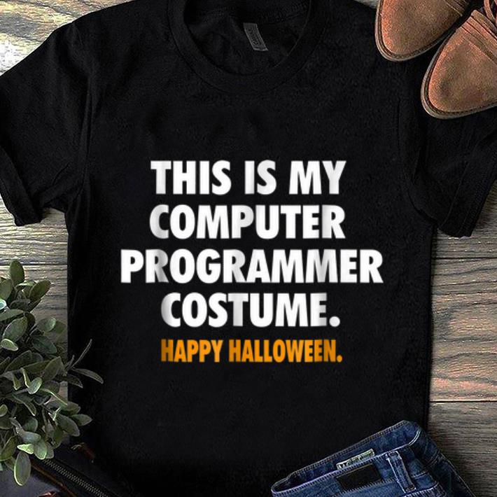 Pretty Funny Halloween For Programmers shirt