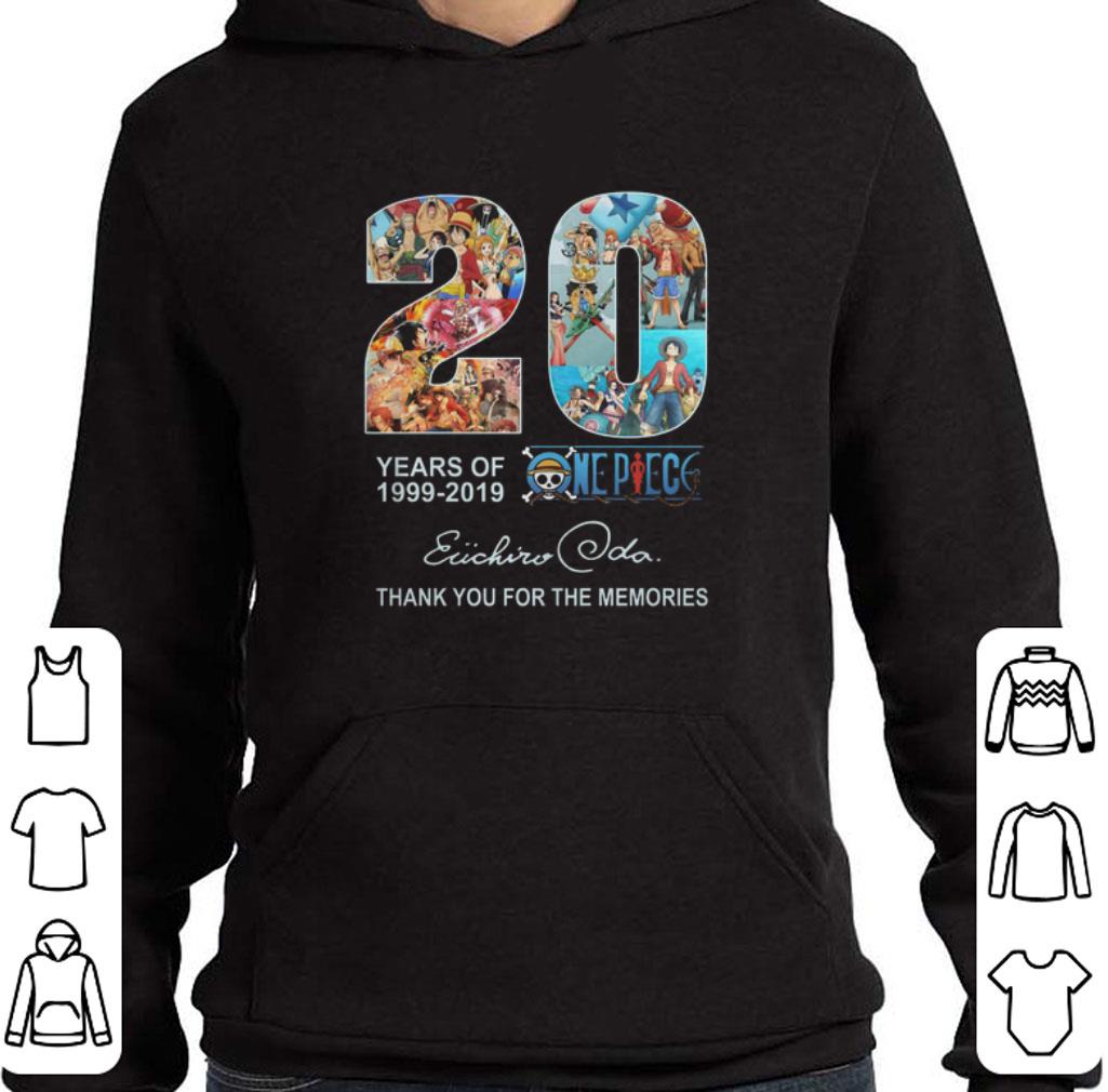 Top 20 Years of One Piece Oda Eiichiro thank you for the memories shirt