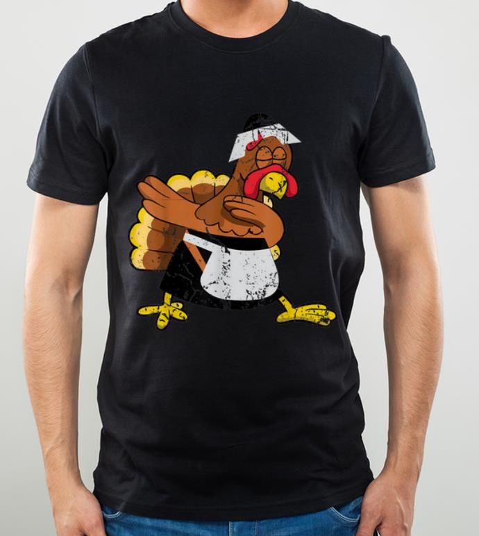 Awesome Dabbing turkey pilgrim funny Thanksgiving gift for men women shirt