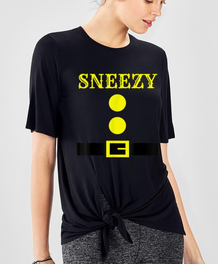 Awesome Sneezy Dwarf Halloween Costume shirt
