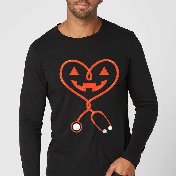 Hot Nurse Halloween Costume for Women Pumpkin Outfit Funny shirt
