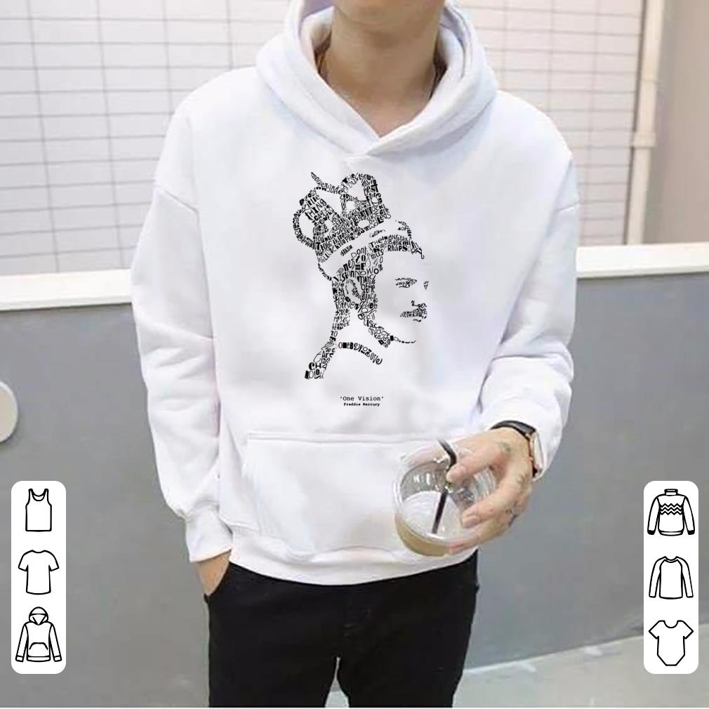 Hot Queen One Vision Freddie Mercury shirt