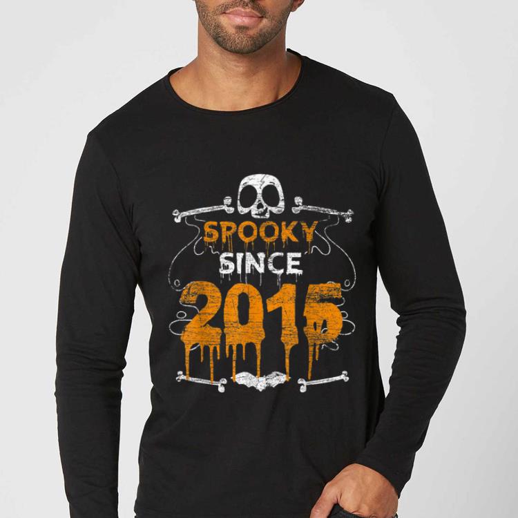 Hot Spooky Since 2015 Halloween Bday Gifts 4th Birthday shirt