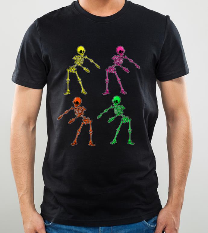 Nice 80's Style Flossing Skeleton Gift shirt