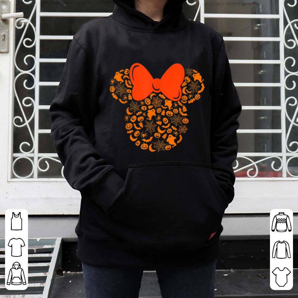 Nice Disney Minnie Mouse Halloween Silhouette Icon shirt