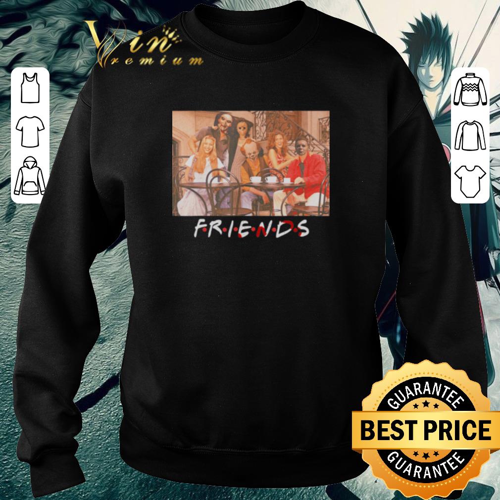Nice Friends IT Saw spooky clown horror movies Halloween shirt