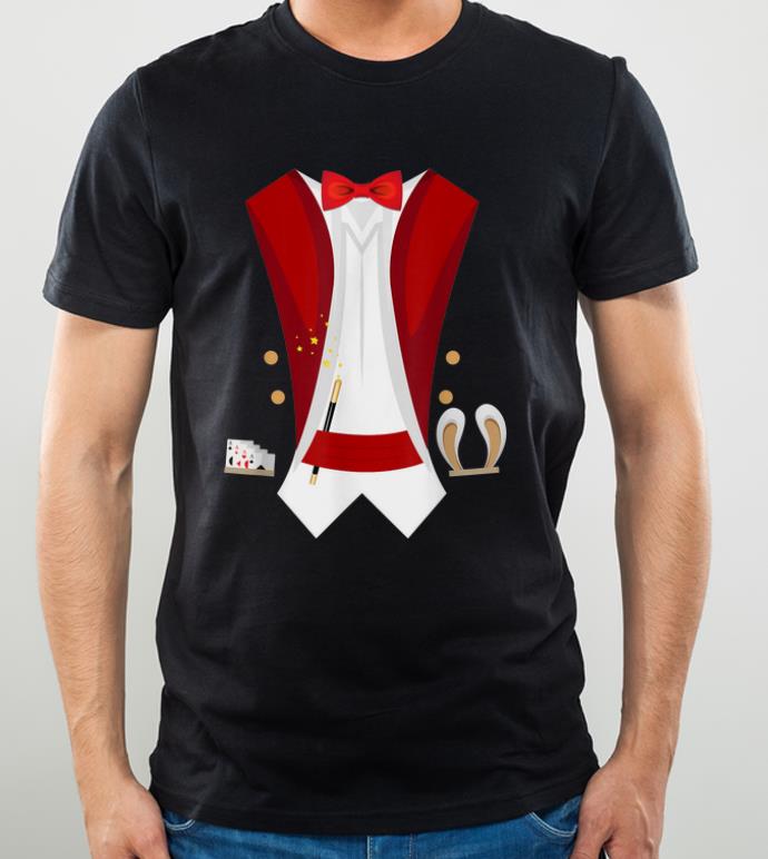 Nice Magician Tuxedo Magical Halloween For Wizard Sorcerer shirt