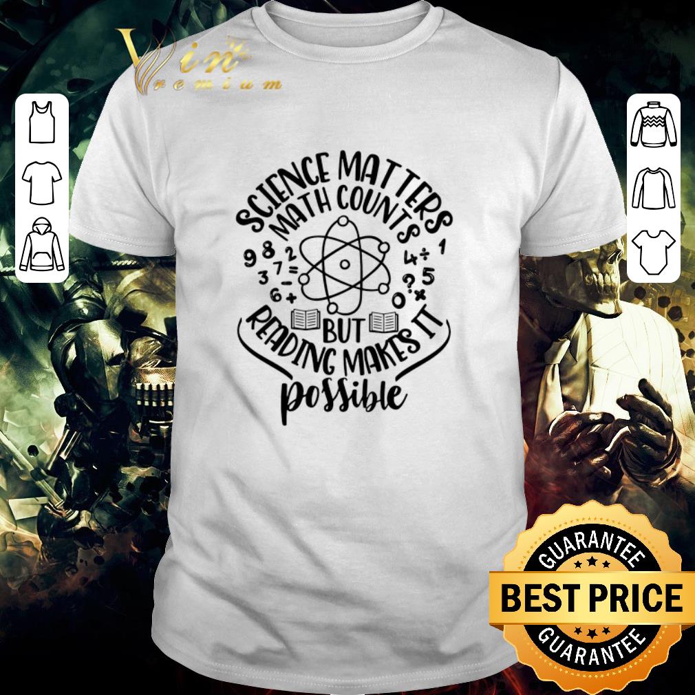 science matters t shirt