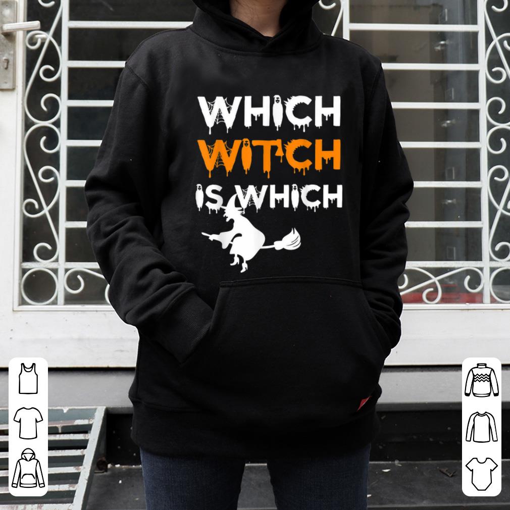 Nice Which Witch Is Which Funny Halloween English Teacher shirt