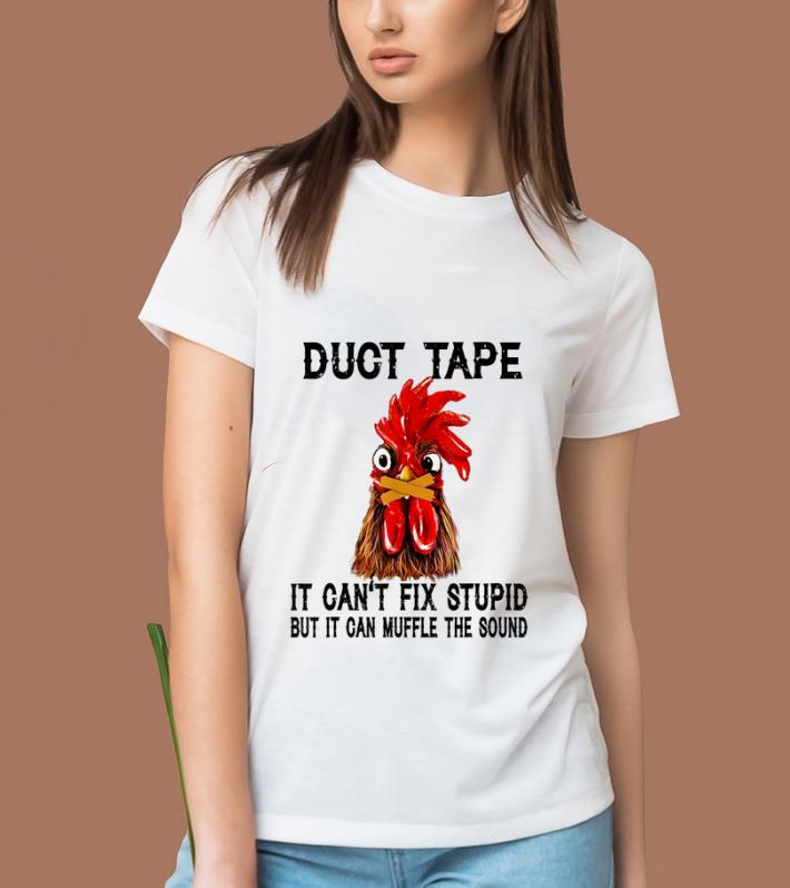Official Duct tape it can't fix stupid but it can muffle the sound