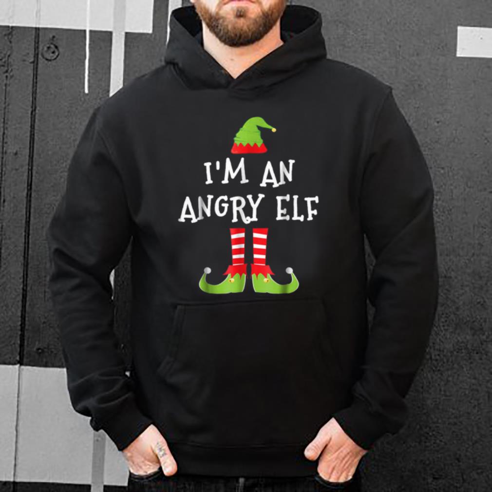 Official I'm An Angry Elf Matching Family Elf Christmas shirt