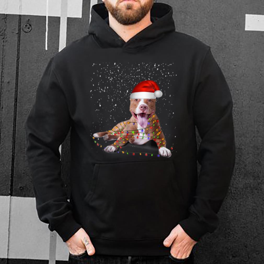 Official Merry Pitmas Pit bull Christmas Dog Gift shirt