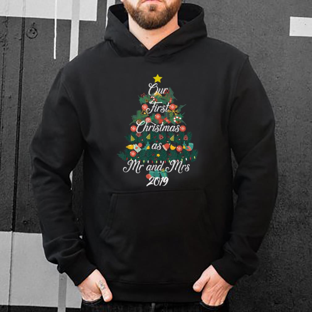 Official Our First Christmas as Mr and Mrs 2019 Couples shirt