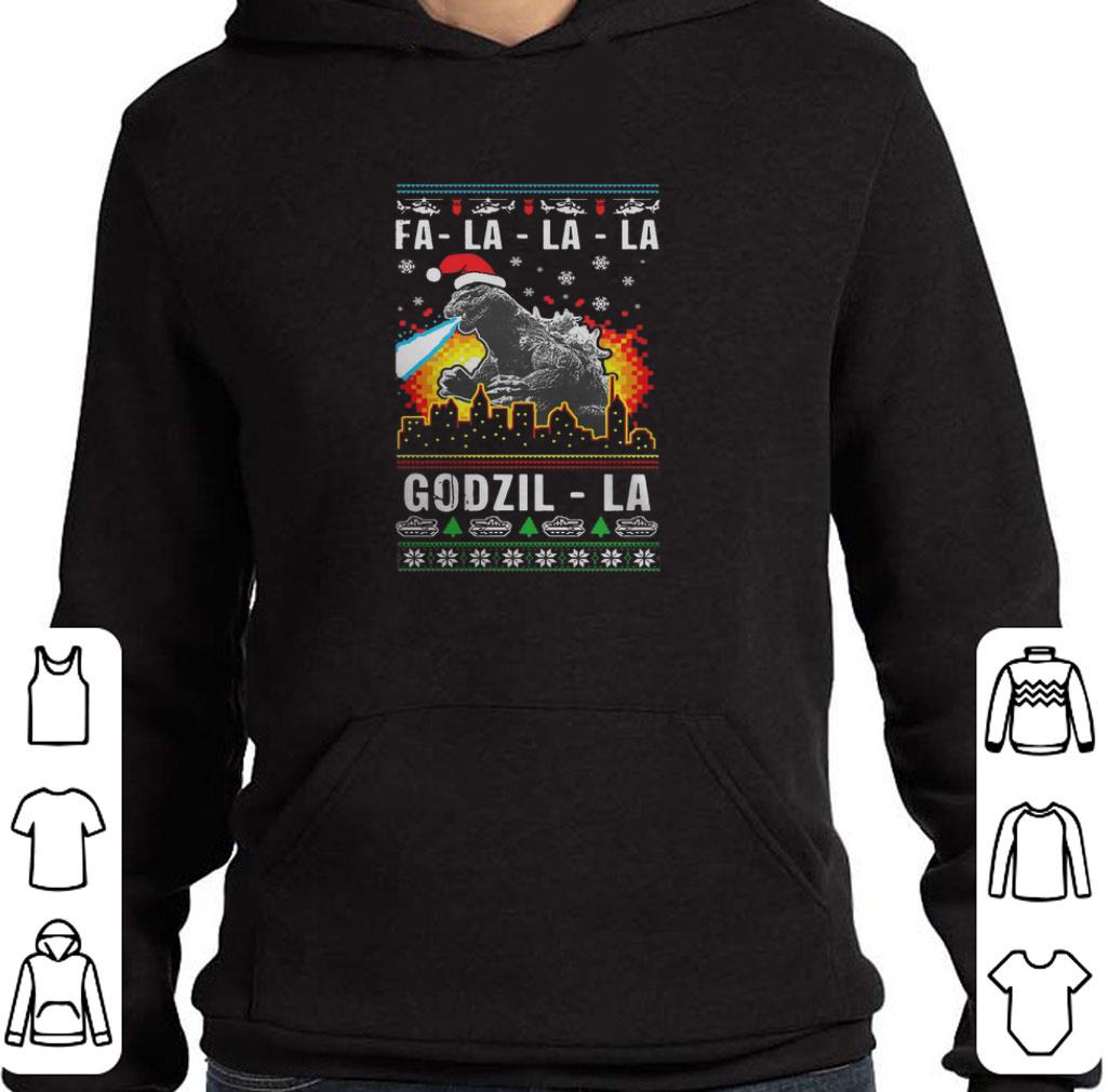 Original Fa-La-La-La Godzil-La Christmas shirt