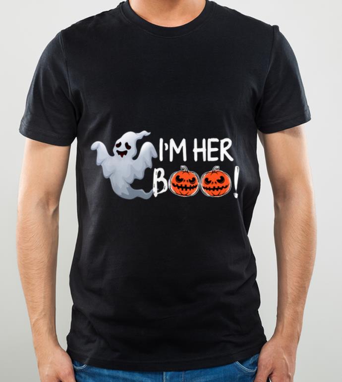 Premium I'm her Boo Couple Tee Gift for husband boyfriend Halloween shirt