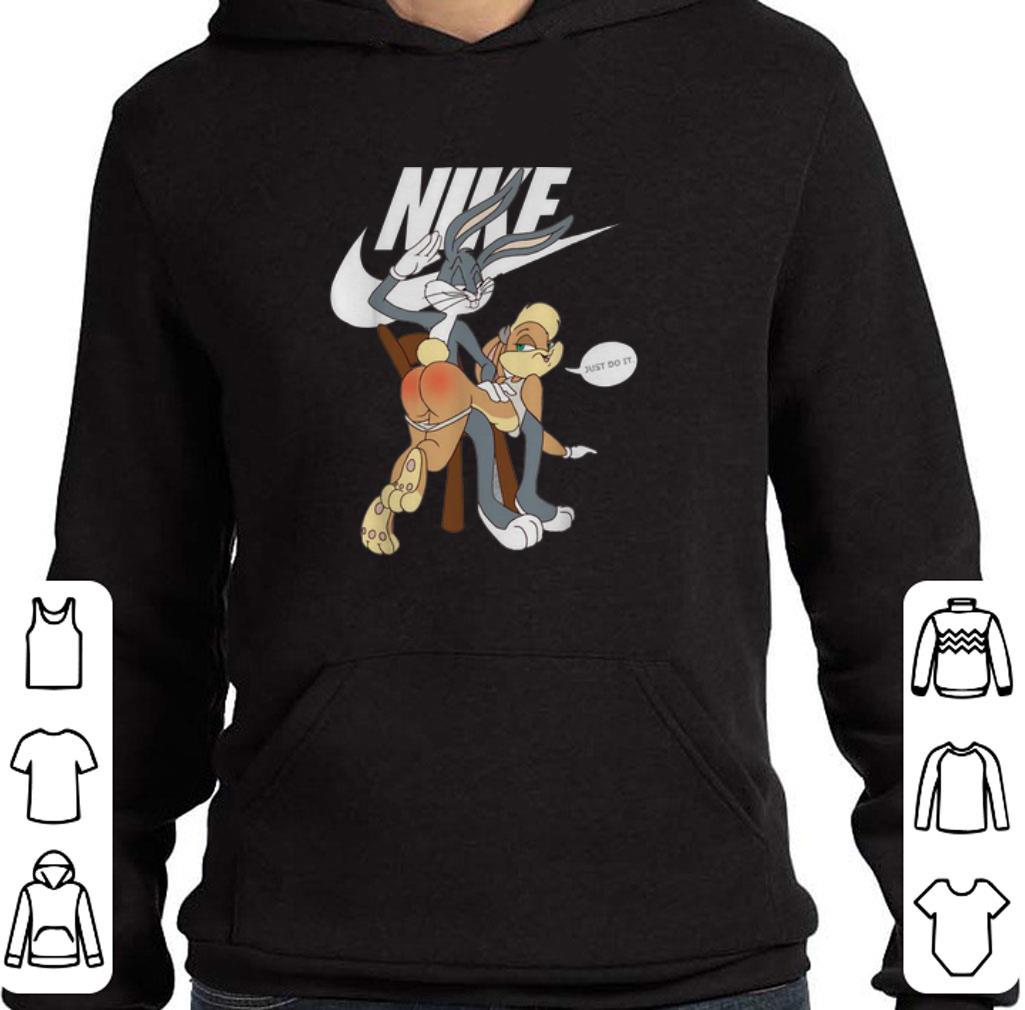 Premium Nike Bugs Bunny Spanking Lola Just Do It shirt