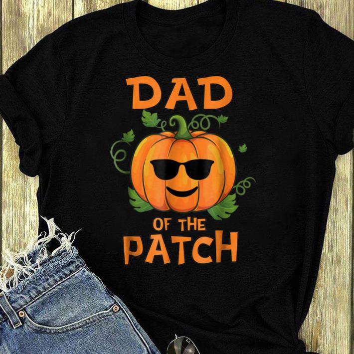 Premium Pumpkin Dad of the Patch Family Halloween Tee shirt