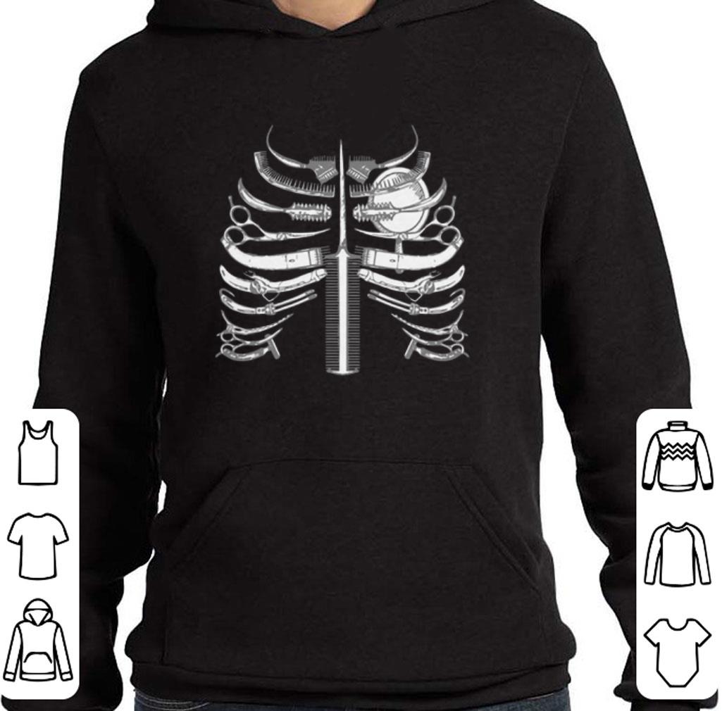 Premium Skeleton Ribs Bone Hairstyle shirt