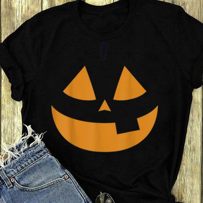 Premium Smiling Pumpkin Face Happy Halloween Gifts shirt